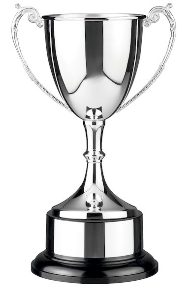 Silver plated Cup on Bakelite Base, optional TB45 Collar