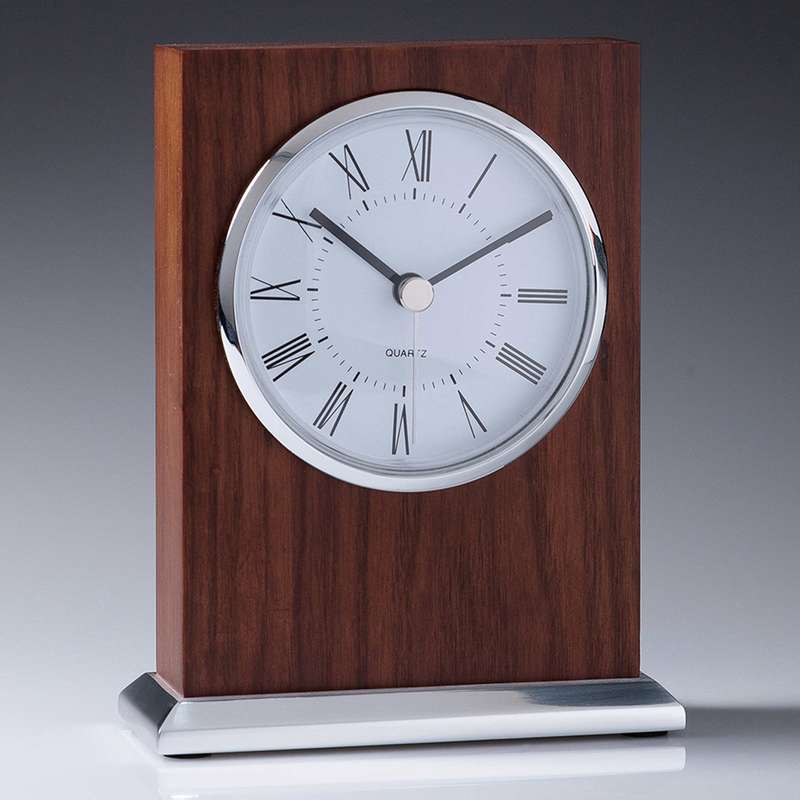 Clock Walnut Woodcraft