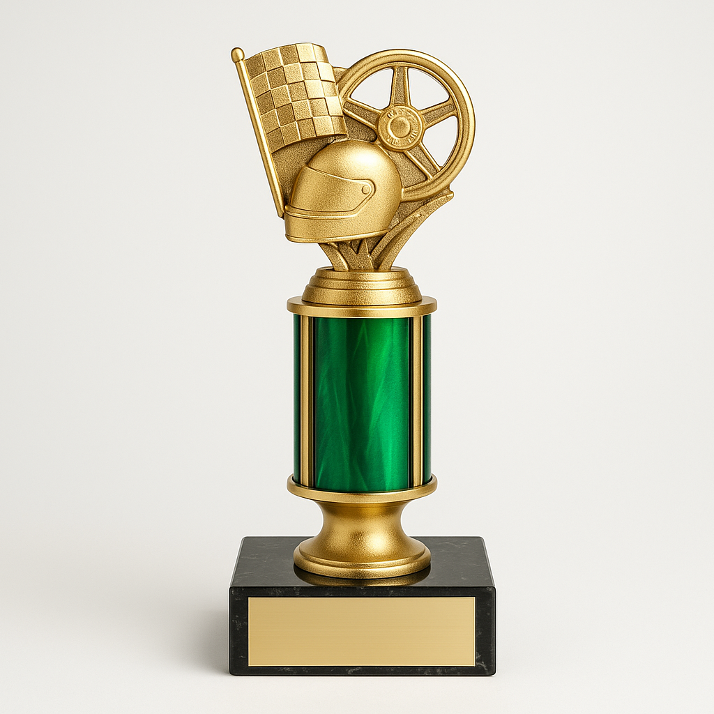 Affordable Custom Motorsport Trophies Engraving