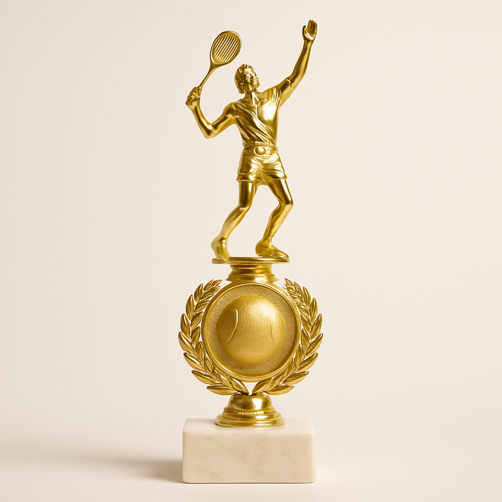 Score Big with Affordable Tennis Trophies and Awards