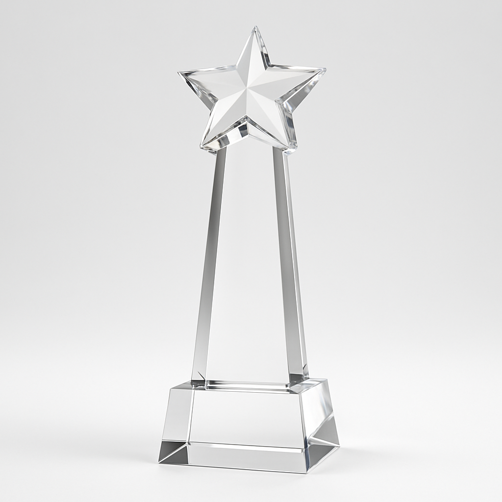 Shine Bright with Our Corporate Crystal Awards