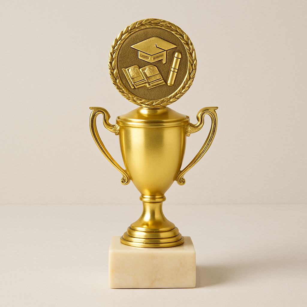 Celebrate Academic Achievements with Cups, Trophies, and Awards