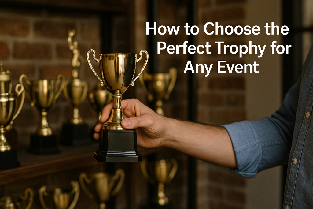 How to Choose the Perfect Trophy for Any Event
